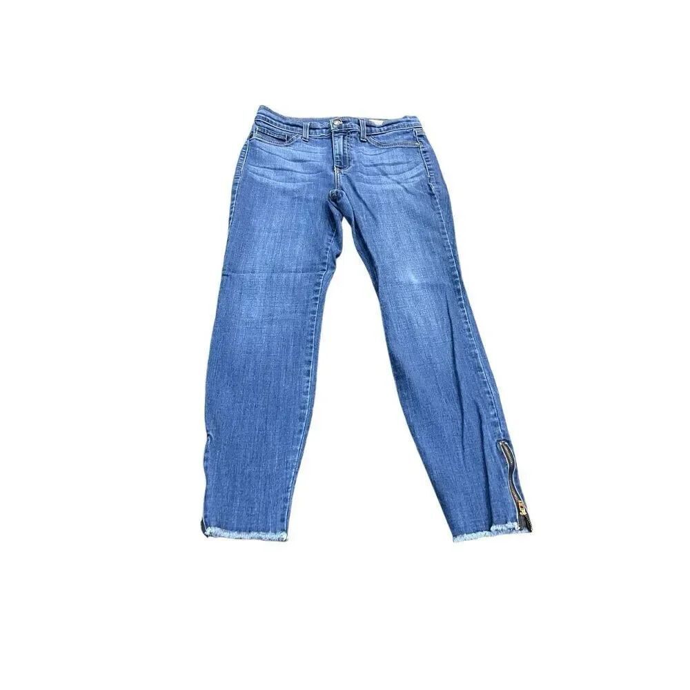 Pistola Zippered Ankle Cropped Jeans Size 29